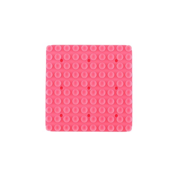 画像3: ループ　犬猫兼用早食い防止食器　スナフマット　リーフ ローズ (3)