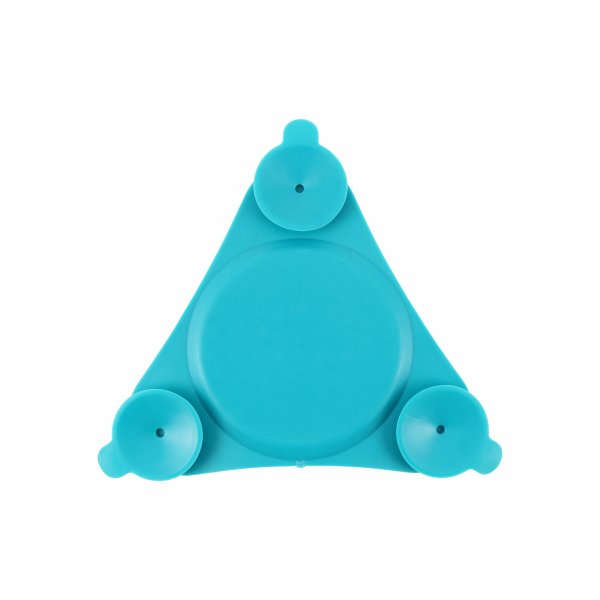 画像3: ループ　犬猫兼用早食い防止食器　リックマット　デルタ ターコイズ (3)